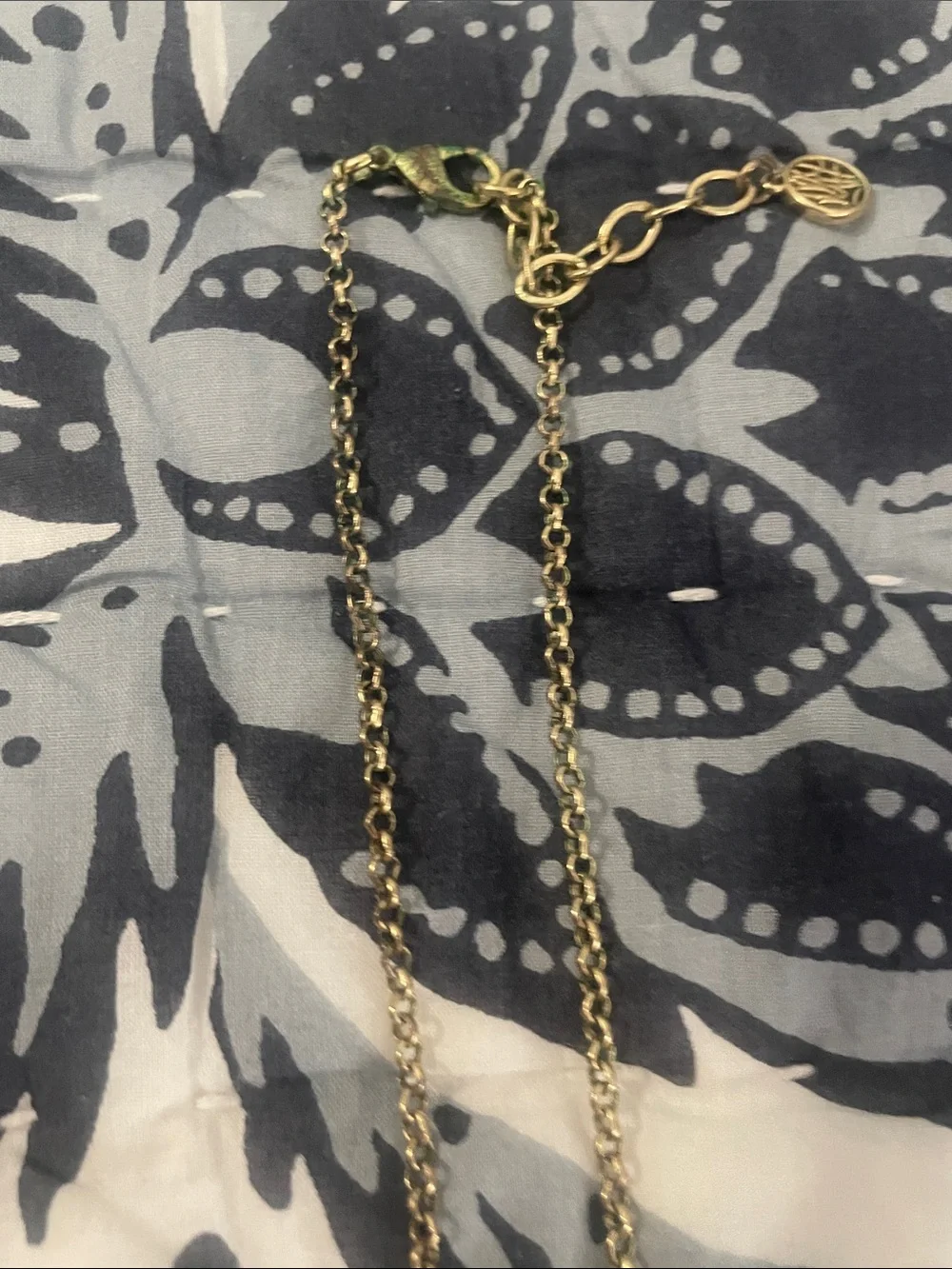 Lilly Pulitzer Hot Pink and Coral Tassel Pendant Necklace